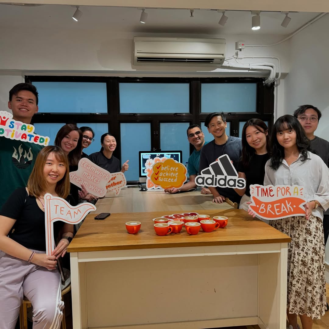 [Adidas HK x MYOC Coffee] 咖啡團建新體驗：Adidas員工的拉花咖啡活動