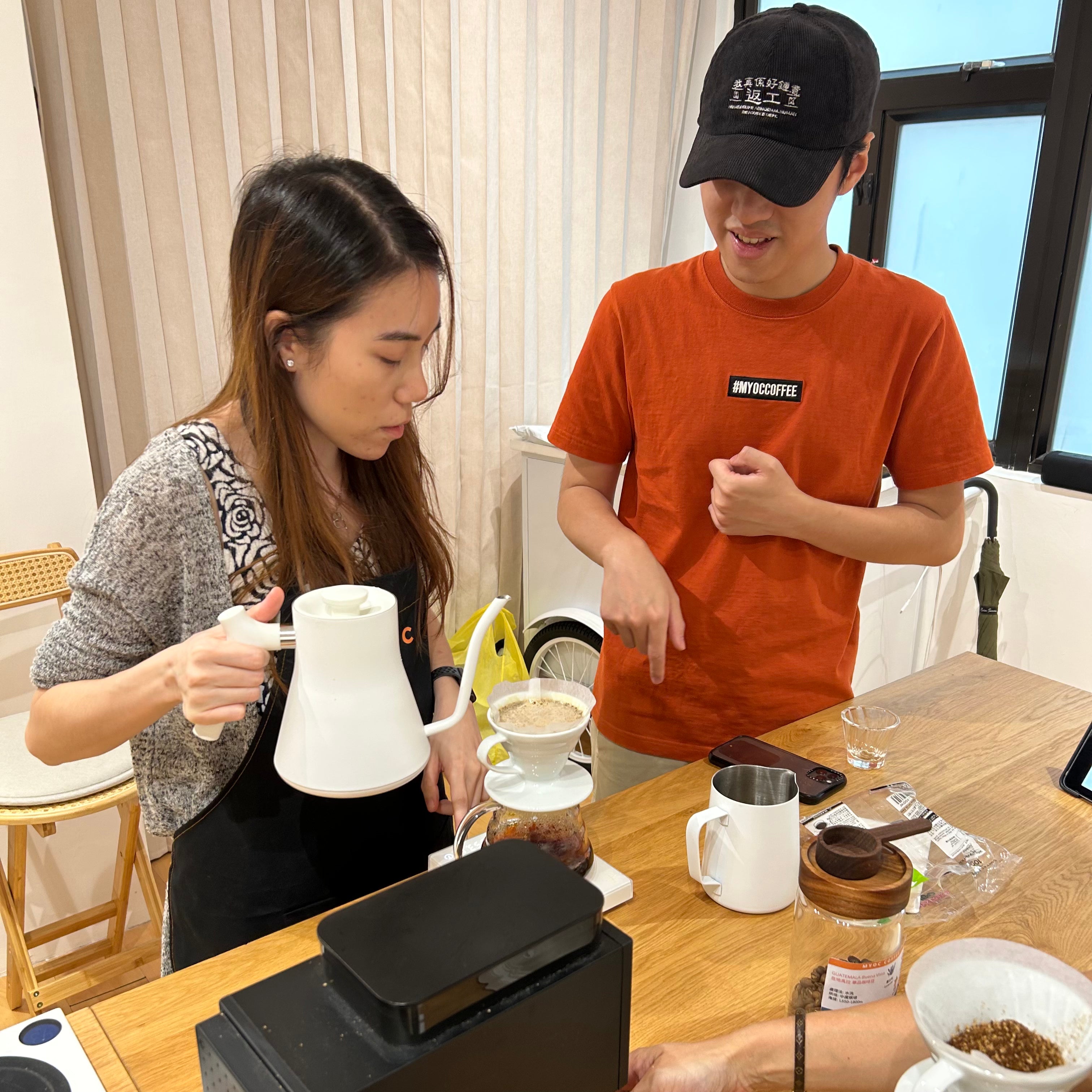 手沖咖啡進階班 ADVANCED HAND-DRIP COFFEE WORKSHOP ｜ 小班教學 (二人同行或多人報讀額外優惠)