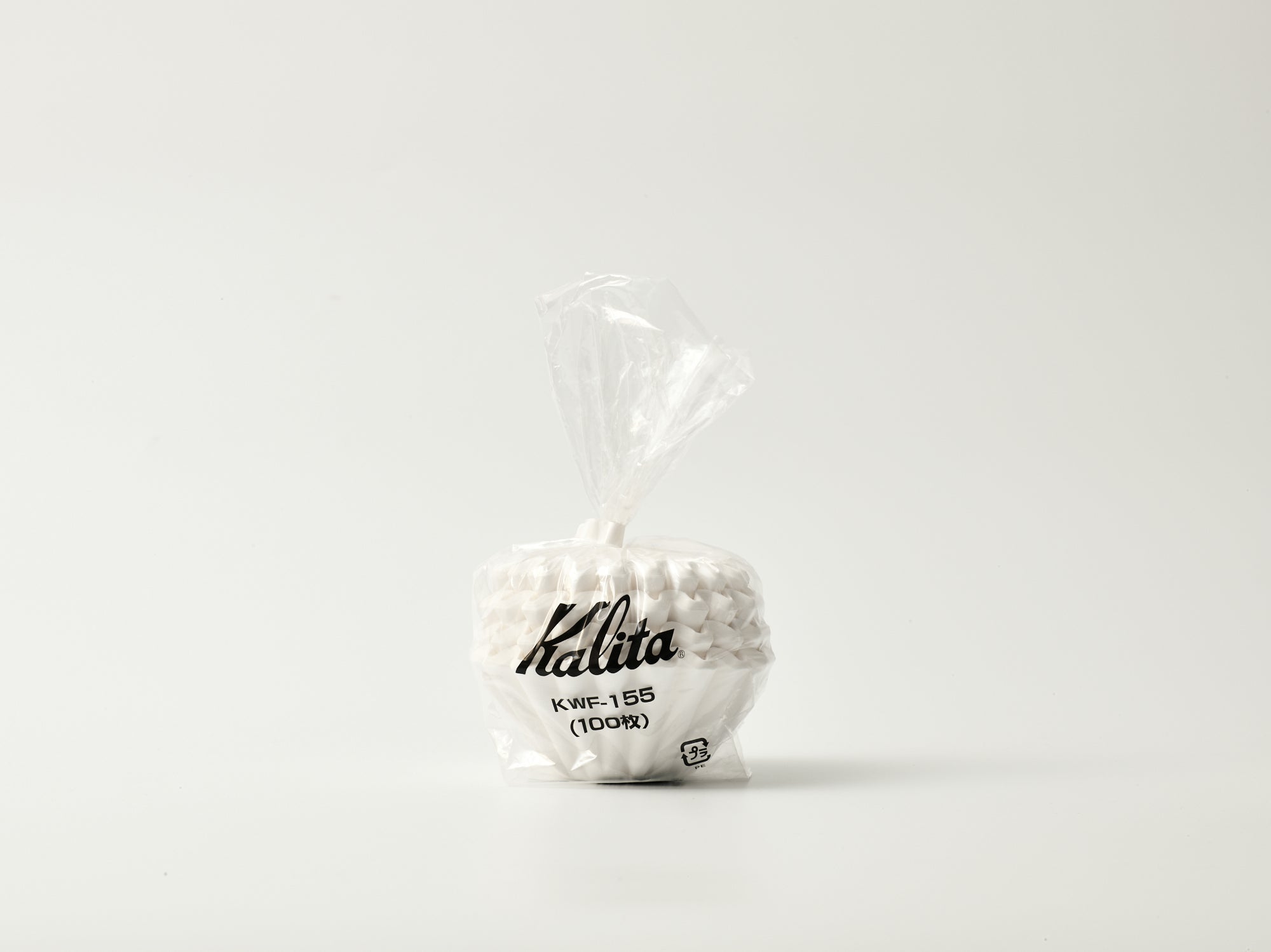 Kalita Wave White Paper Filter #155 100 sheets手沖咖啡 波浪濾杯 蛋糕濾紙 (1-2杯用)