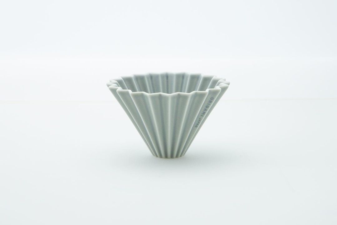 日本 ORIGAMI 陶瓷 摺紙濾杯 第二代 S號 - 霧灰色 MATTE GREY